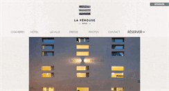 Desktop Screenshot of hotel-laperouse.fr